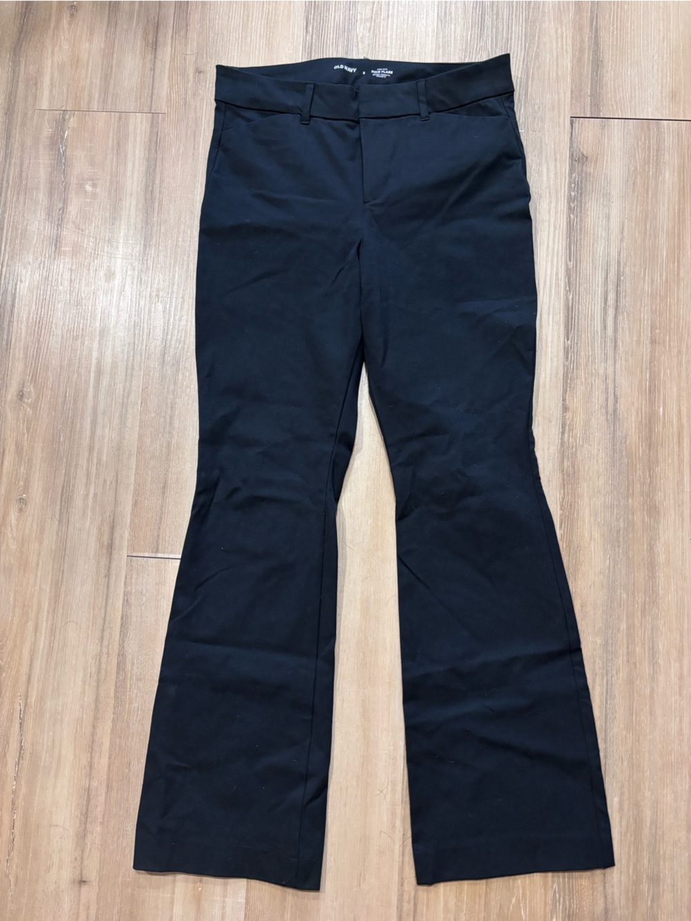 Old Navy Black High Rise Pixie Flare Women's Pants